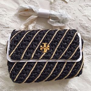 Tory Burch Kira Crochet Small Convertible Shoulder Bag NEW WITH TAGS